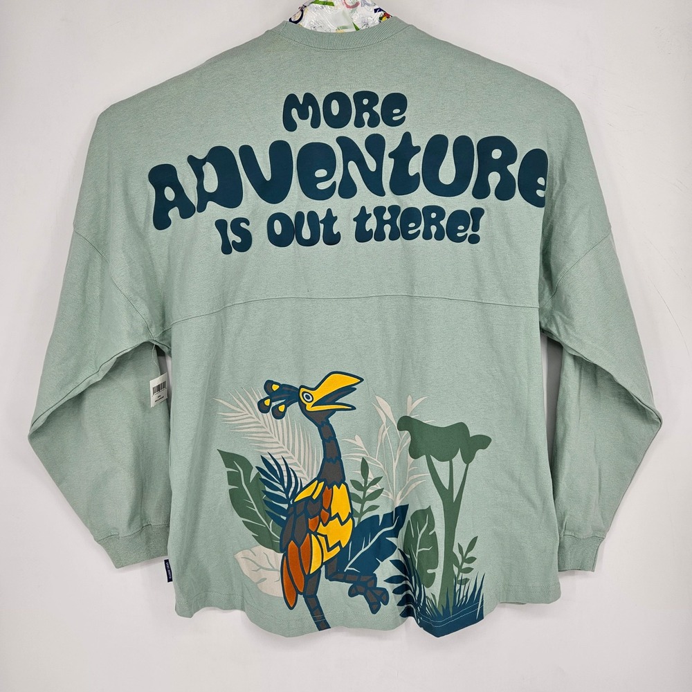 Disney Animal Kingdom 25th Anniversary Spirit Jersey XXL Green Kevin Shirt